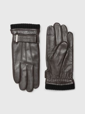Leather Gloves Calvin Klein® K50K507425BAR