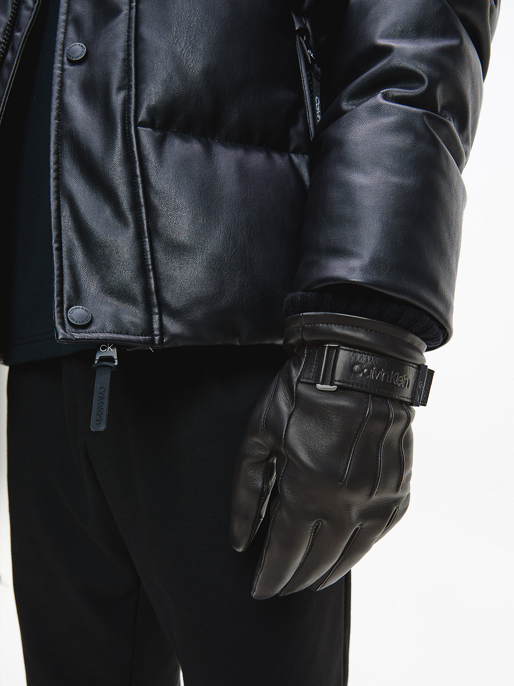 Leather Gloves Calvin Klein® | K50K507425BAX