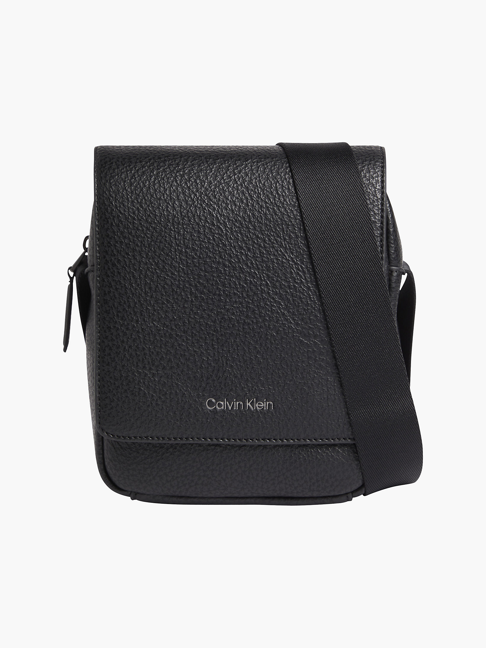 Small Recycled Faux Leather Crossbody Bag Calvin Klein 