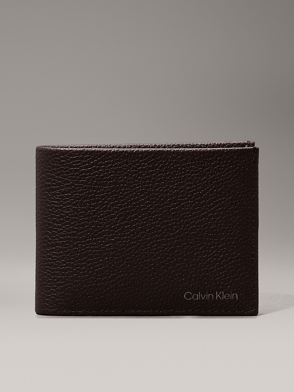 DARK BROWN > Кожаный бумажник с Rfid-защитой > undefined женщины - Calvin Klein