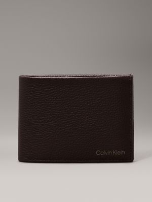 Calvin klein cheap brown wallet