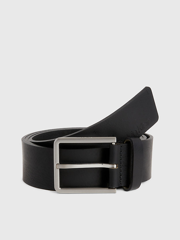 CK BLACK Leather Belt for men CALVIN KLEIN