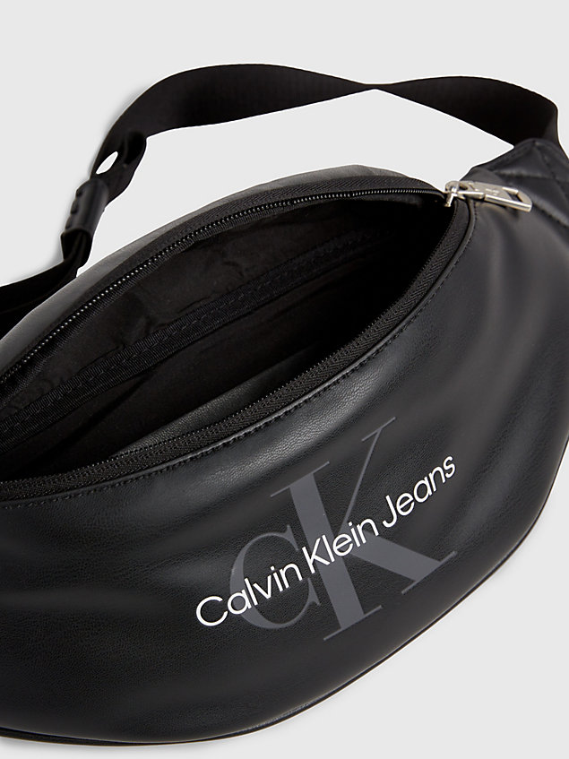 black logo bum bag for men calvin klein jeans