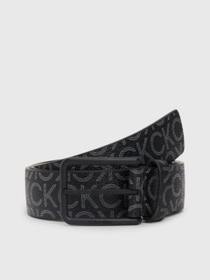 Calvin Klein Men Reversible Leather Belt 3 Piece Set