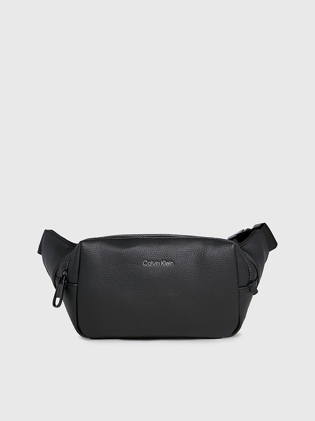 CK BLACK Recycled Faux Leather Bum Bag undefined men Calvin Klein