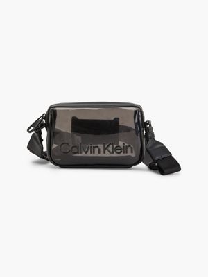  high gloss clear crossbody bag for men calvin klein