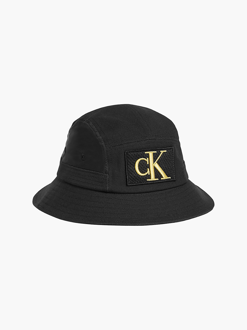 BLACK Bucket Hat Aus Materialgemisch undefined Herren Calvin Klein