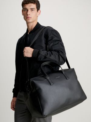 Faux Leather Weekend Bag Calvin Klein® K50K509098BAX