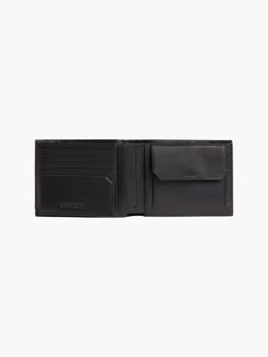Embossed Leather Trifold Wallet Calvin Klein® K50K509123BAX
