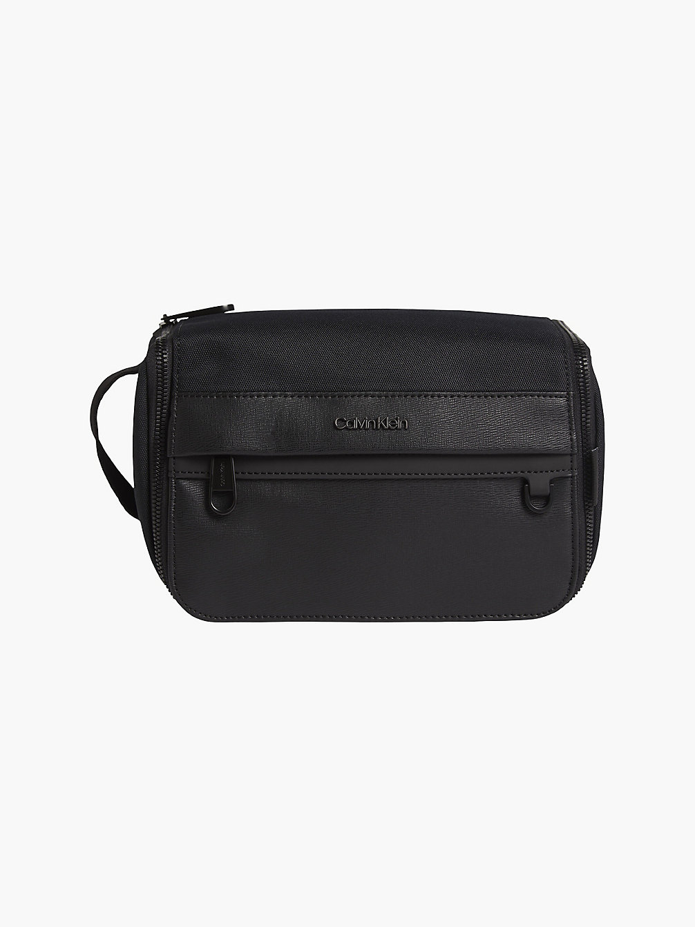 CK BLACK Recycled Wash Bag With Hanger undefined men Calvin Klein