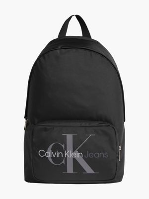 Calvin Klein Uomo Accessori Borse Zaini Zaino rotondo con logo in poliestere riciclato 