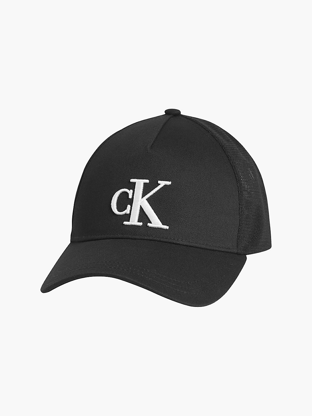 BLACK Organic Cotton Cap undefined men Calvin Klein