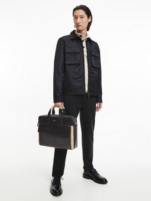 Vegane Laptoptasche aus Leder Calvin Klein® K50K509553BAX