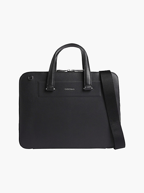 Calvin Klein Must Laptop Bag in ck Black Mens Bags Briefcases and laptop bags Black for Men 
