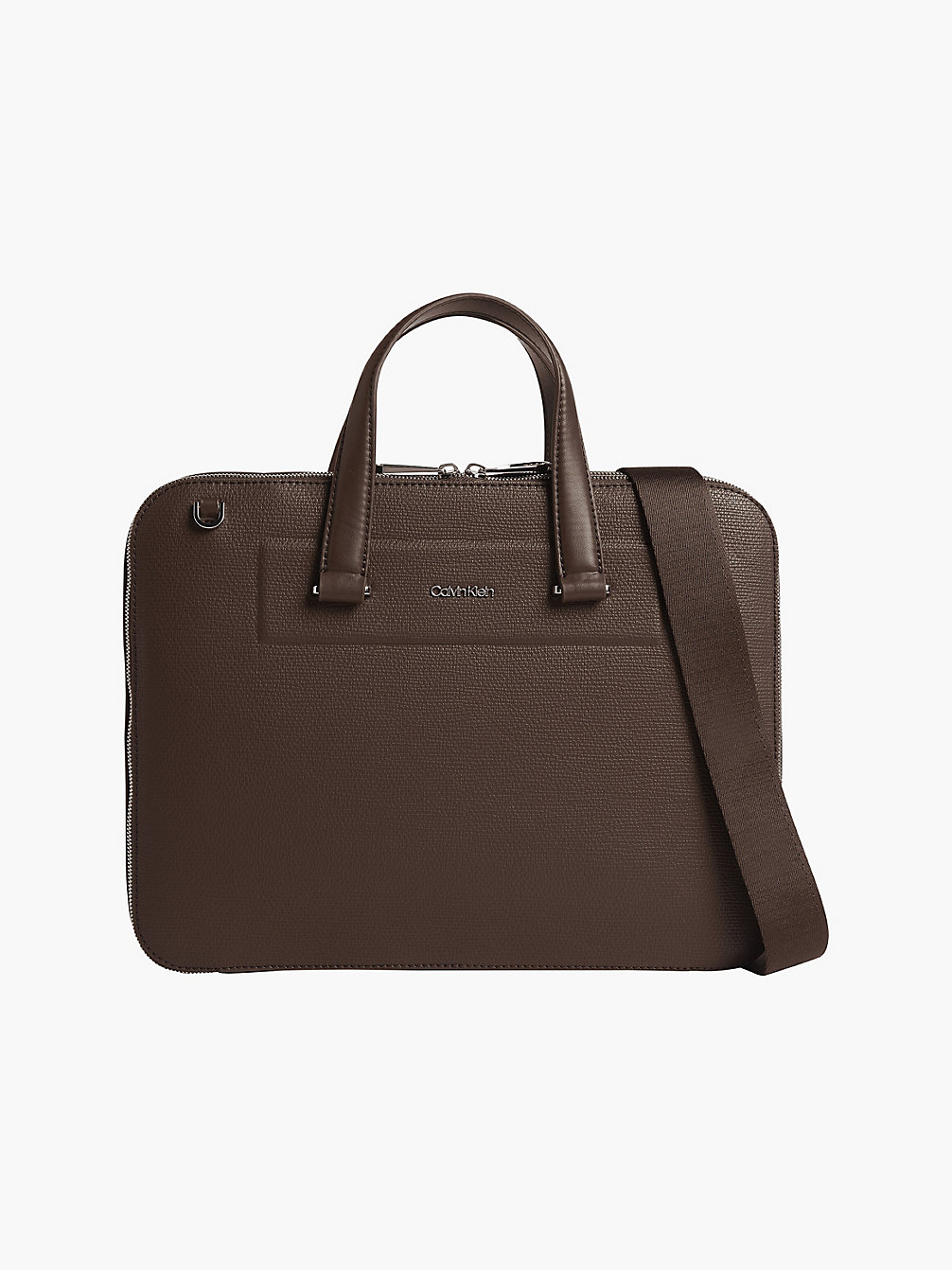CHESTER BROWN Slim Recycled Laptop Bag undefined men Calvin Klein