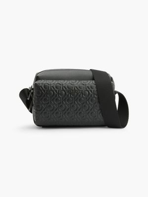  recycled logo crossbody bag for men calvin klein