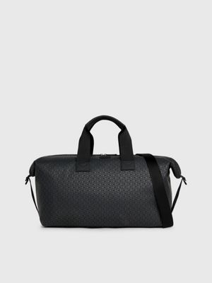 sac week-end avec logo black pour hommes calvin klein