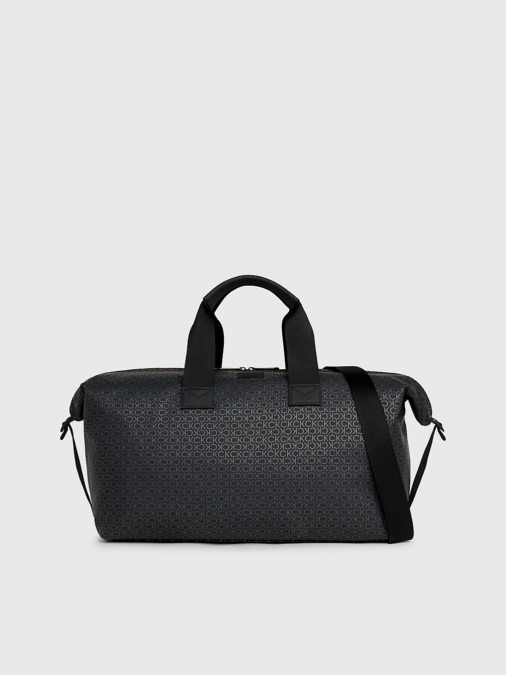 BLACK UV MONO Recycled Weekend Bag undefined men Calvin Klein