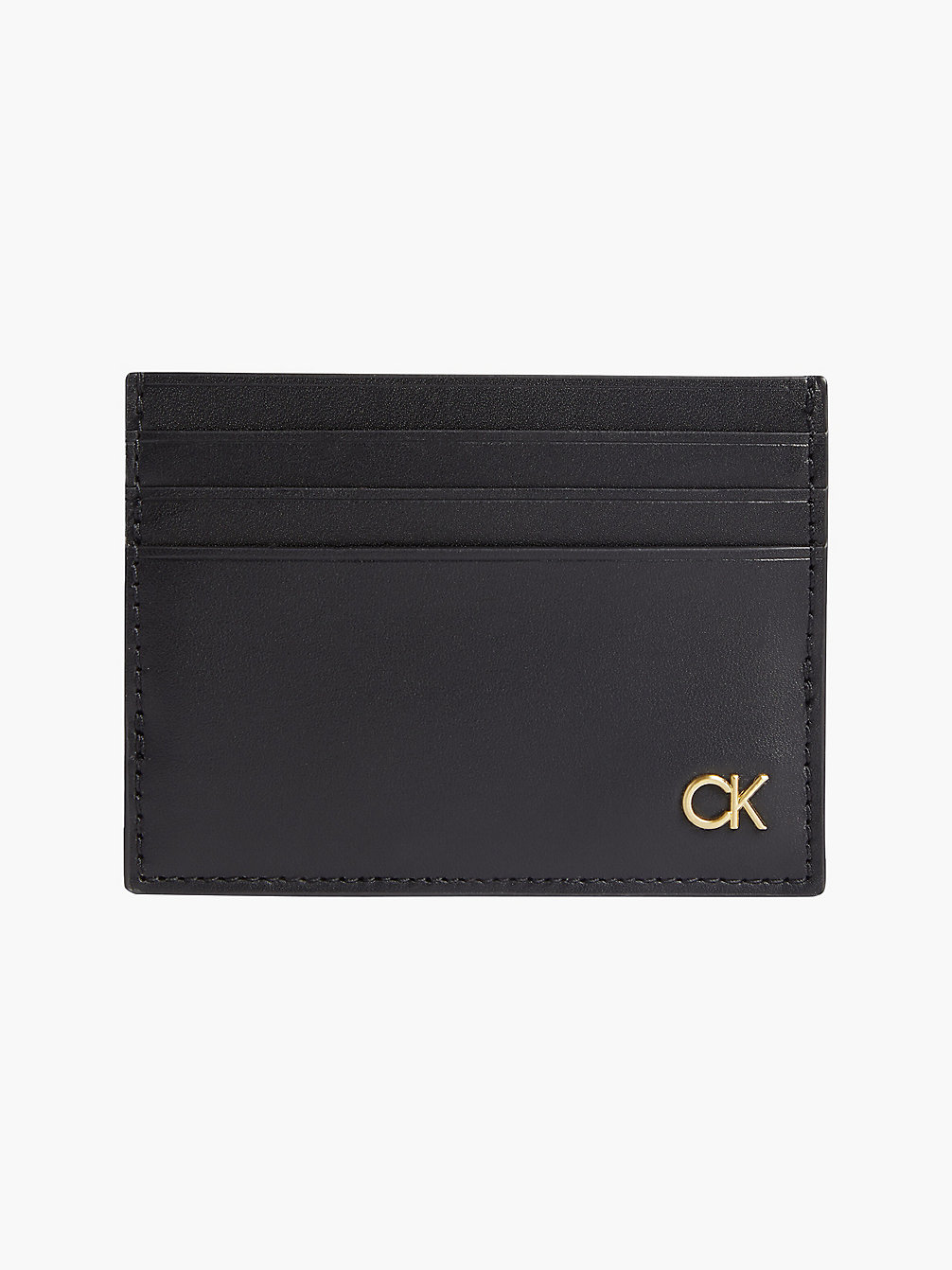 CK BLACK > Кожаная кредитница с клипсой > undefined женщины - Calvin Klein
