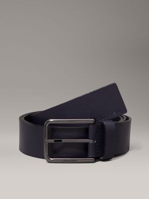 black leather belt for men calvin klein