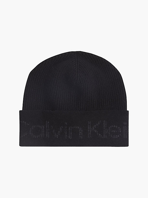 Save 54% Calvin Klein Organic Cotton Monogram Cap in Black Womens Mens Accessories Mens Hats 