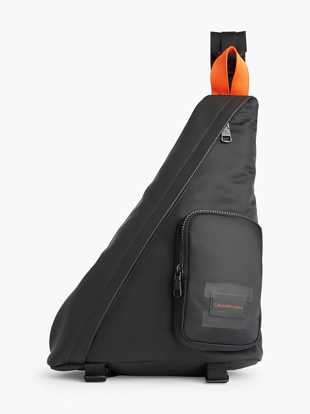BLACK Recycled Nylon Crossbody Bag undefined men Calvin Klein