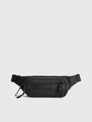 CALVIN KLEIN JEANS - Men's bum bag with contrasting details and