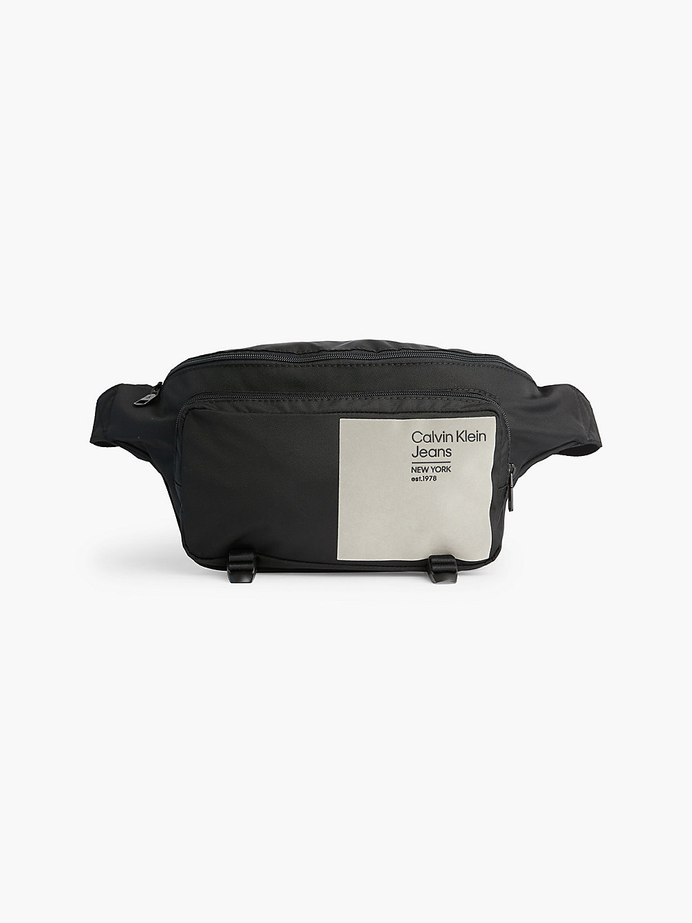 BLACK Recycled Bum Bag undefined men Calvin Klein