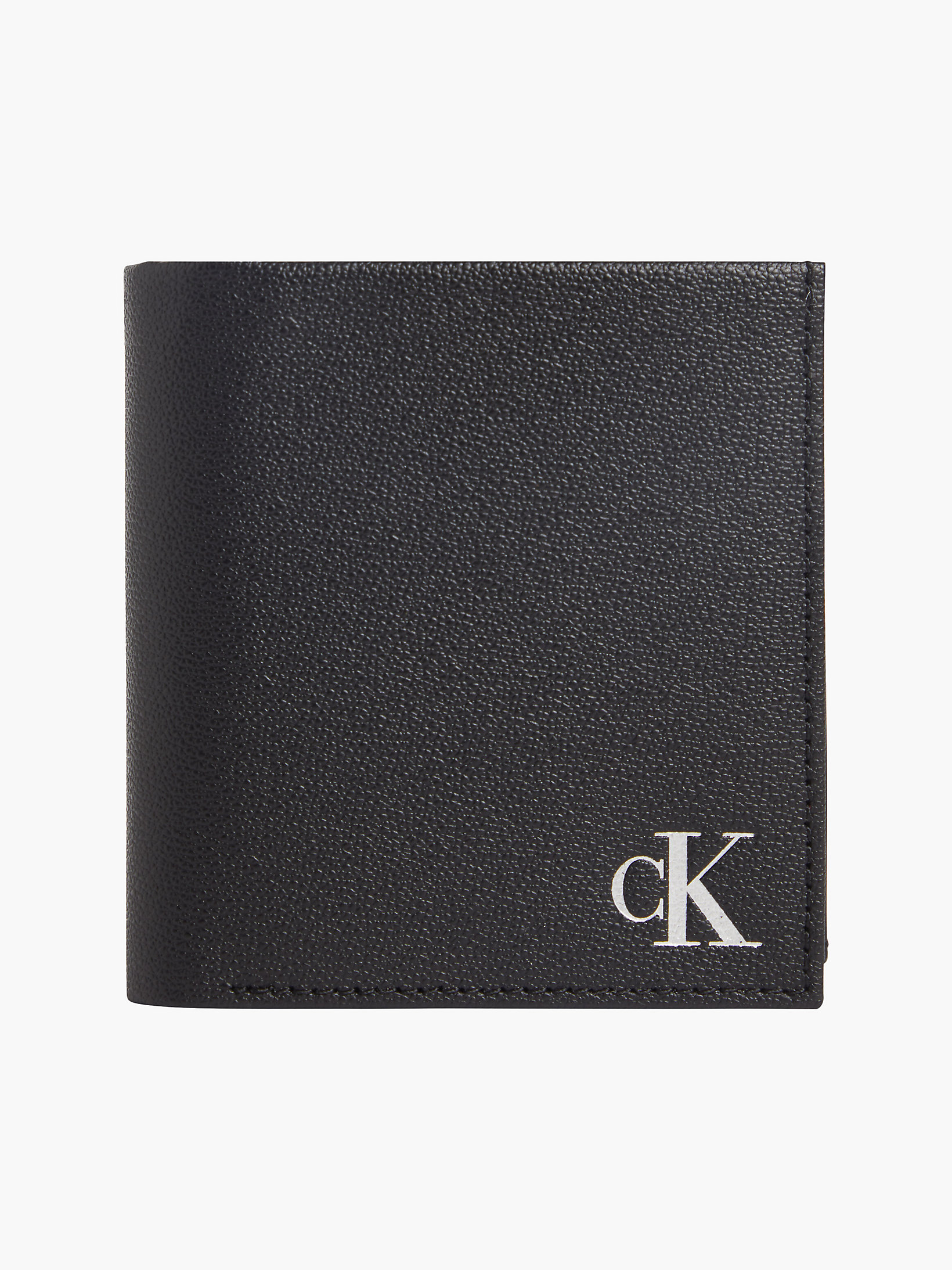 Black > Маленький кожаный бумажник тройного сложения > undefined женщины - Calvin Klein