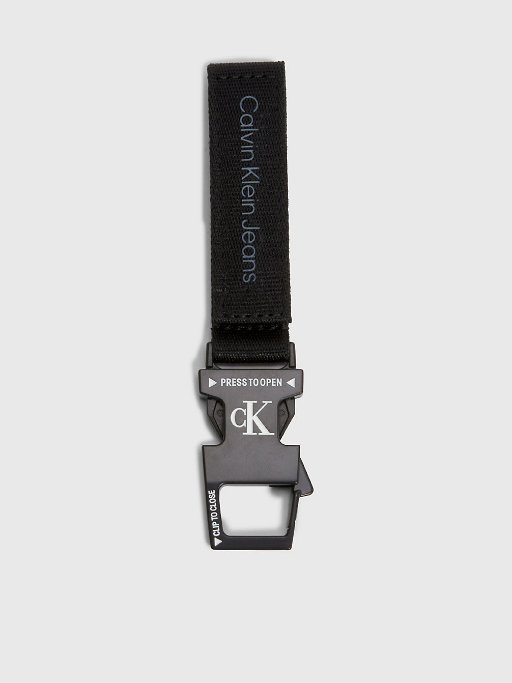 BLACK Sleutelhanger Met Logo undefined heren Calvin Klein