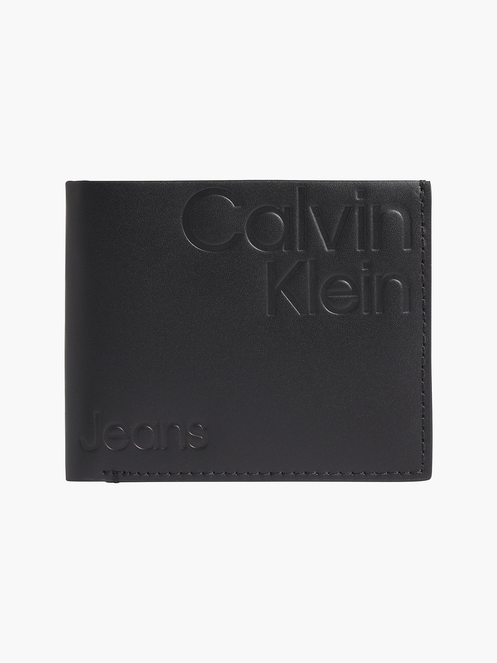 Black Aop > Кожаный плоский бумажник > undefined женщины - Calvin Klein