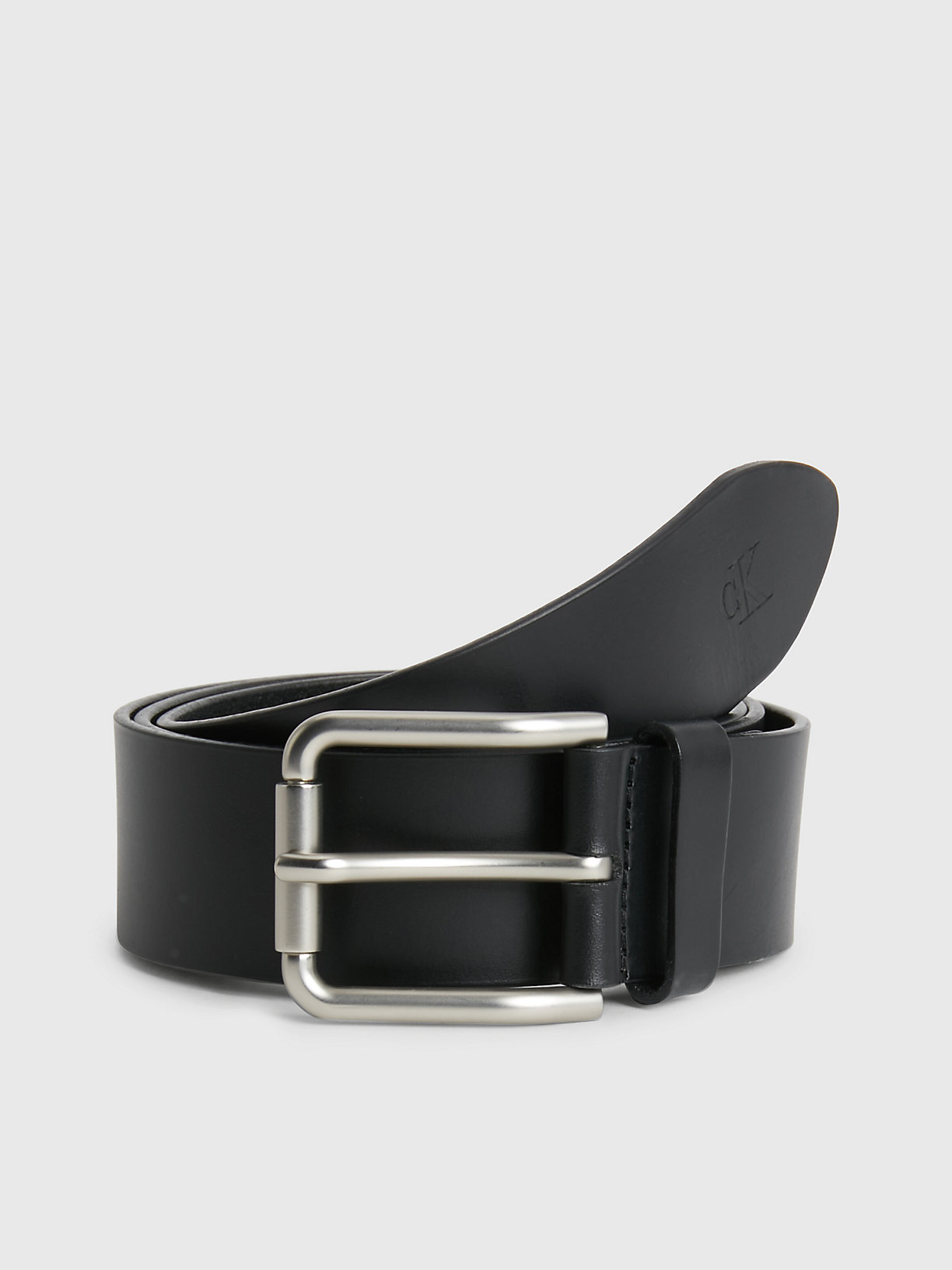 BLACK Leather Belt for men CALVIN KLEIN JEANS