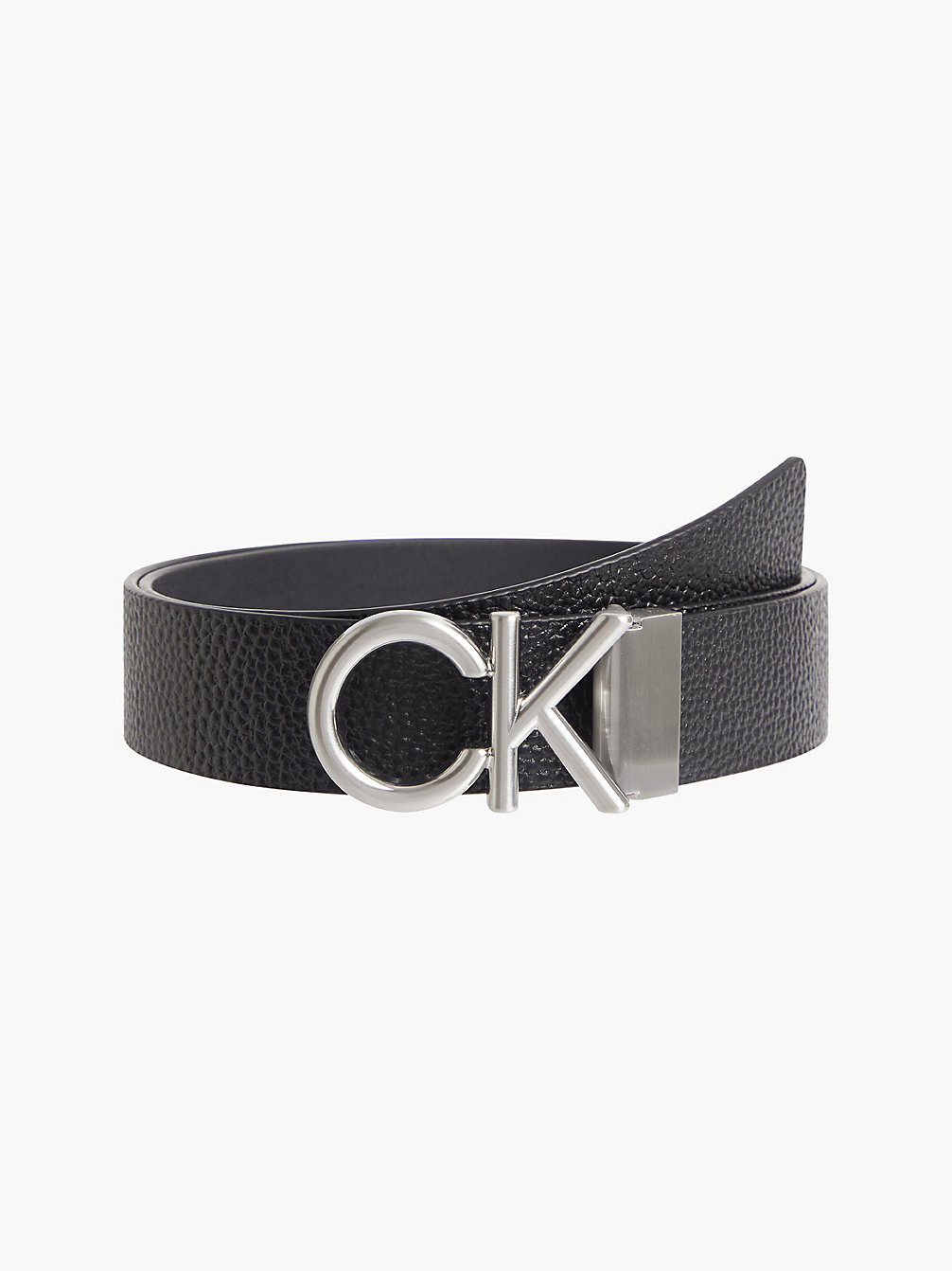 CK BLACK Logo-Ledergürtel undefined Herren Calvin Klein
