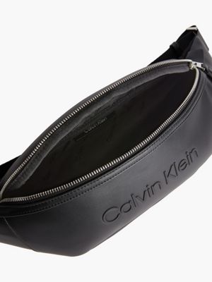 CALVIN KLEIN JEANS - Men's bum bag with contrasting details and