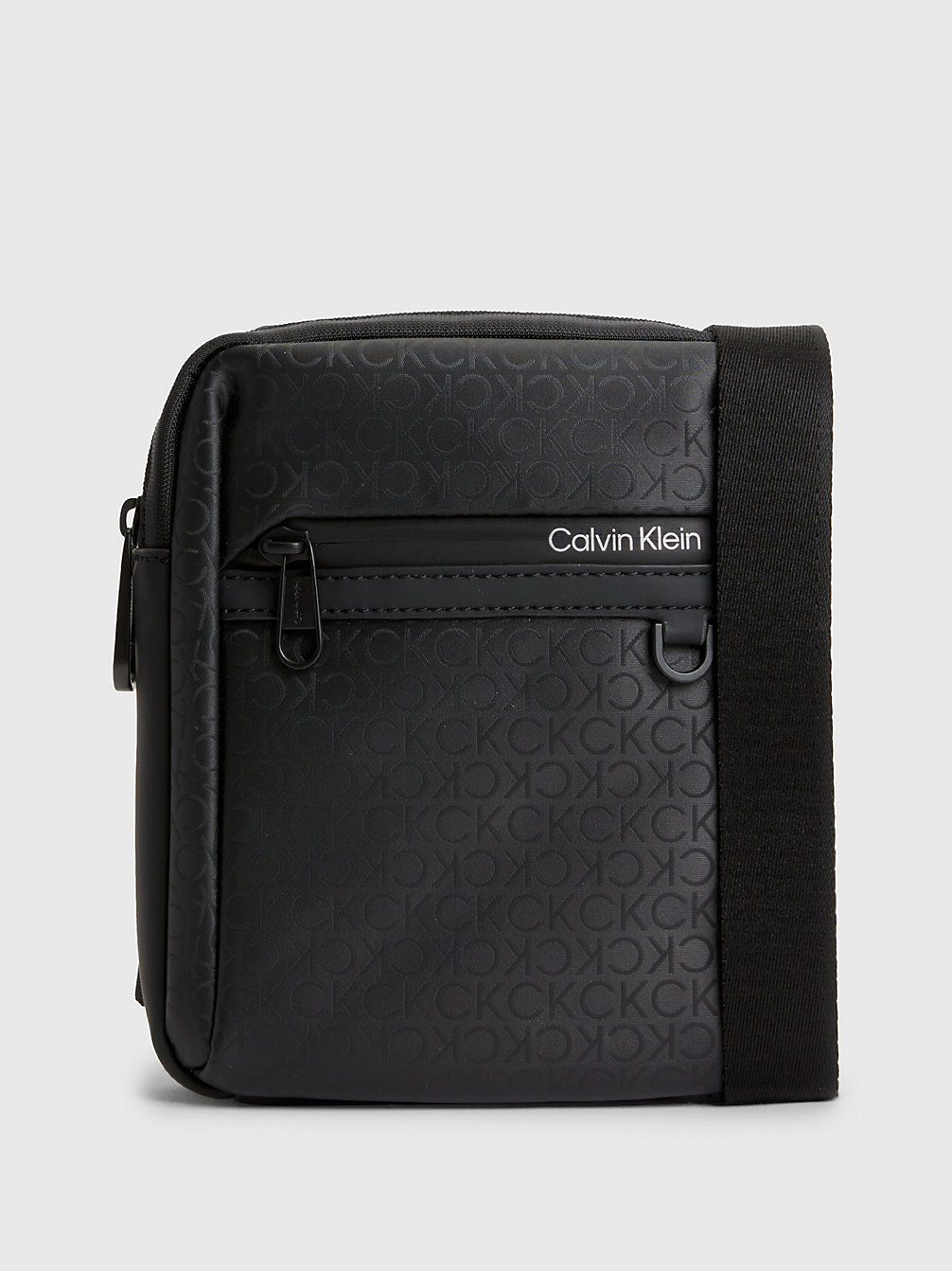 BLACK TONAL MONO Recycled Convertible Crossbody Bag undefined men Calvin Klein