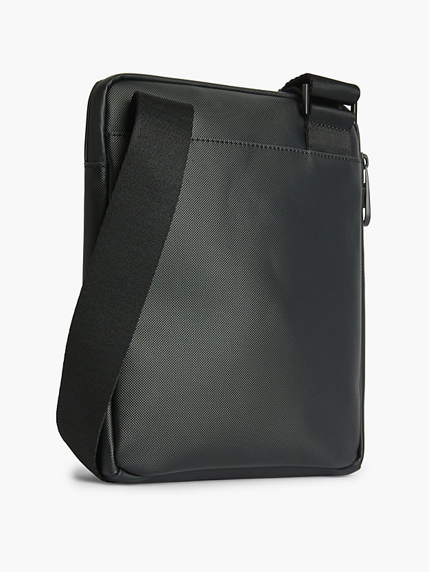 CK BLACK Flat Crossbody Bag for men CALVIN KLEIN