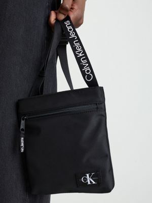 Calvin klein flat shop cross body bag