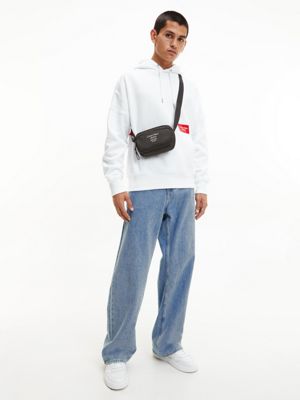 BLACK Recycled Crossbody Bag for men CALVIN KLEIN JEANS