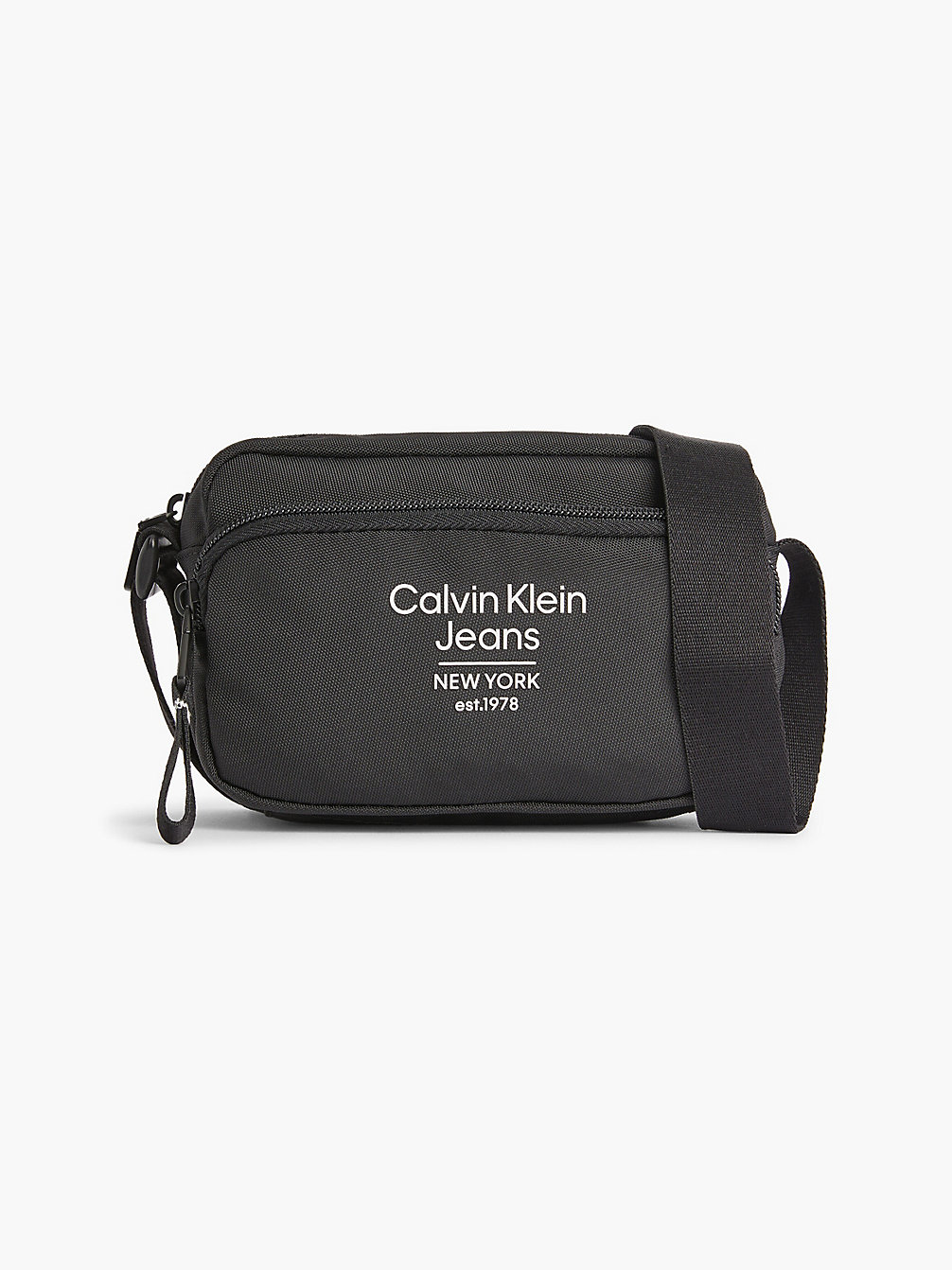 BLACK > Crossbody Bag Aus Recyceltem Material > undefined men - Calvin Klein