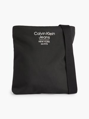 Recycled Flat Crossbody Bag Calvin Klein® K50K510102BDS