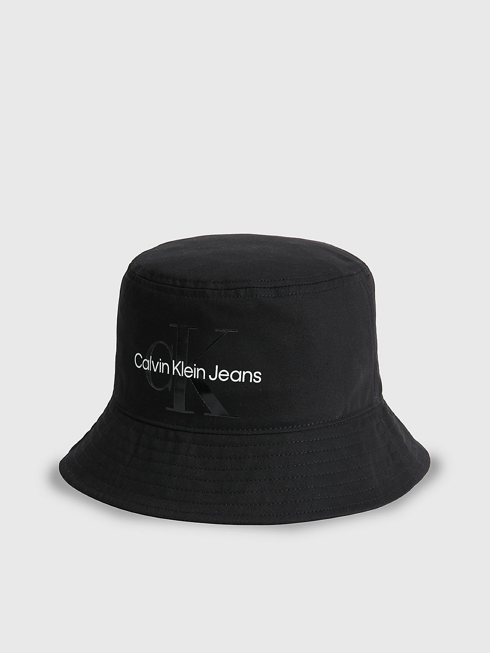 BLACK Bucket Hat Aus Bio-Baumwolle undefined Herren Calvin Klein