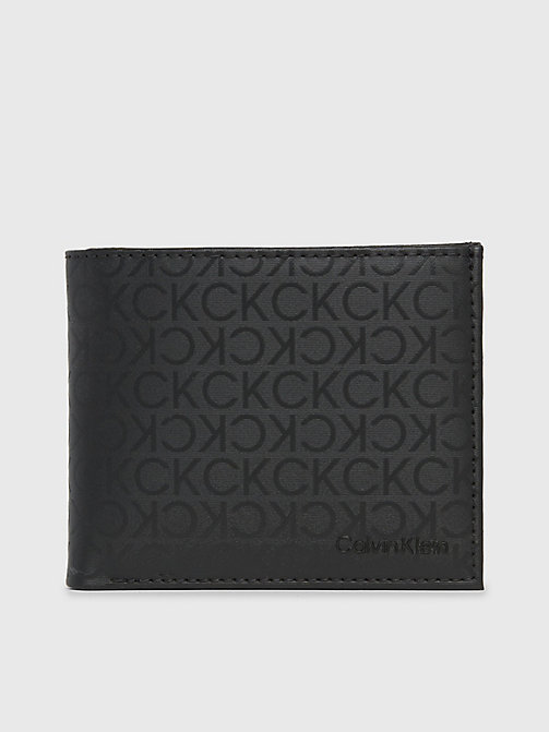 Marca Calvin KleinCalvin Klein MinIMALISM Tri-Fold Portafoglio da uomo OS Ck Black 