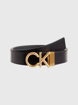 andere Autorisatie betekenis Leren riem met logo Calvin Klein® | K50K510217BAX