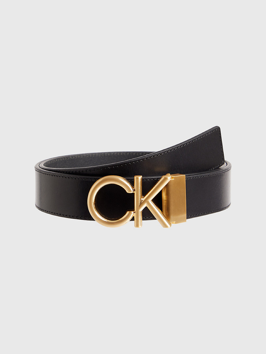 CK BLACK > Logo-Ledergürtel > undefined Herren - Calvin Klein