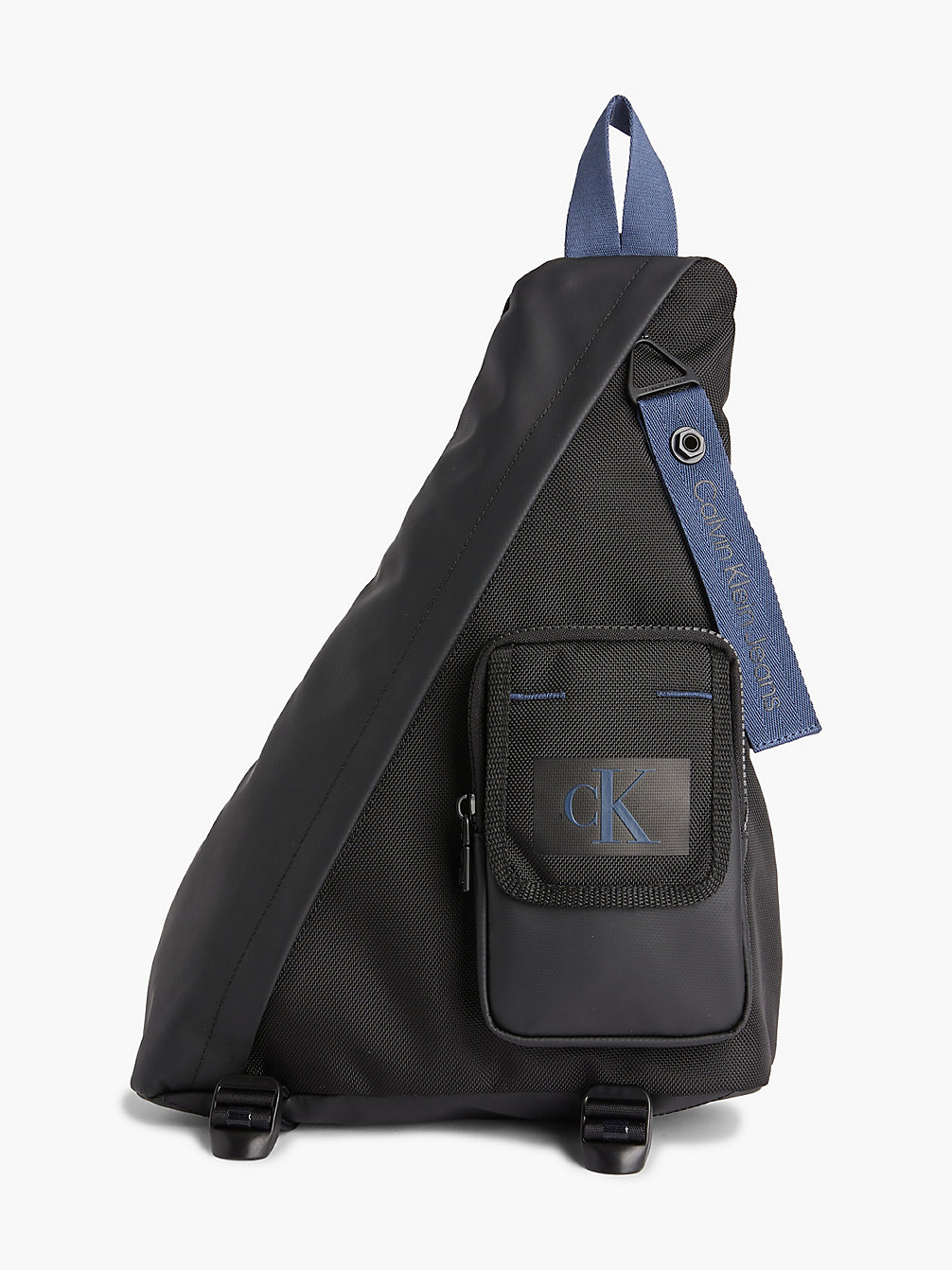 BLACK Triangel-Crossbody Bag Aus Recyceltem Material undefined Herren Calvin Klein