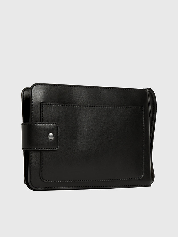 ck black recycled pouch for men calvin klein