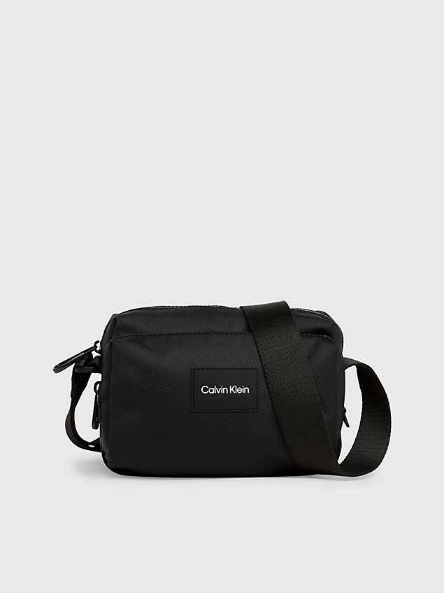 black crossbody bag for men calvin klein