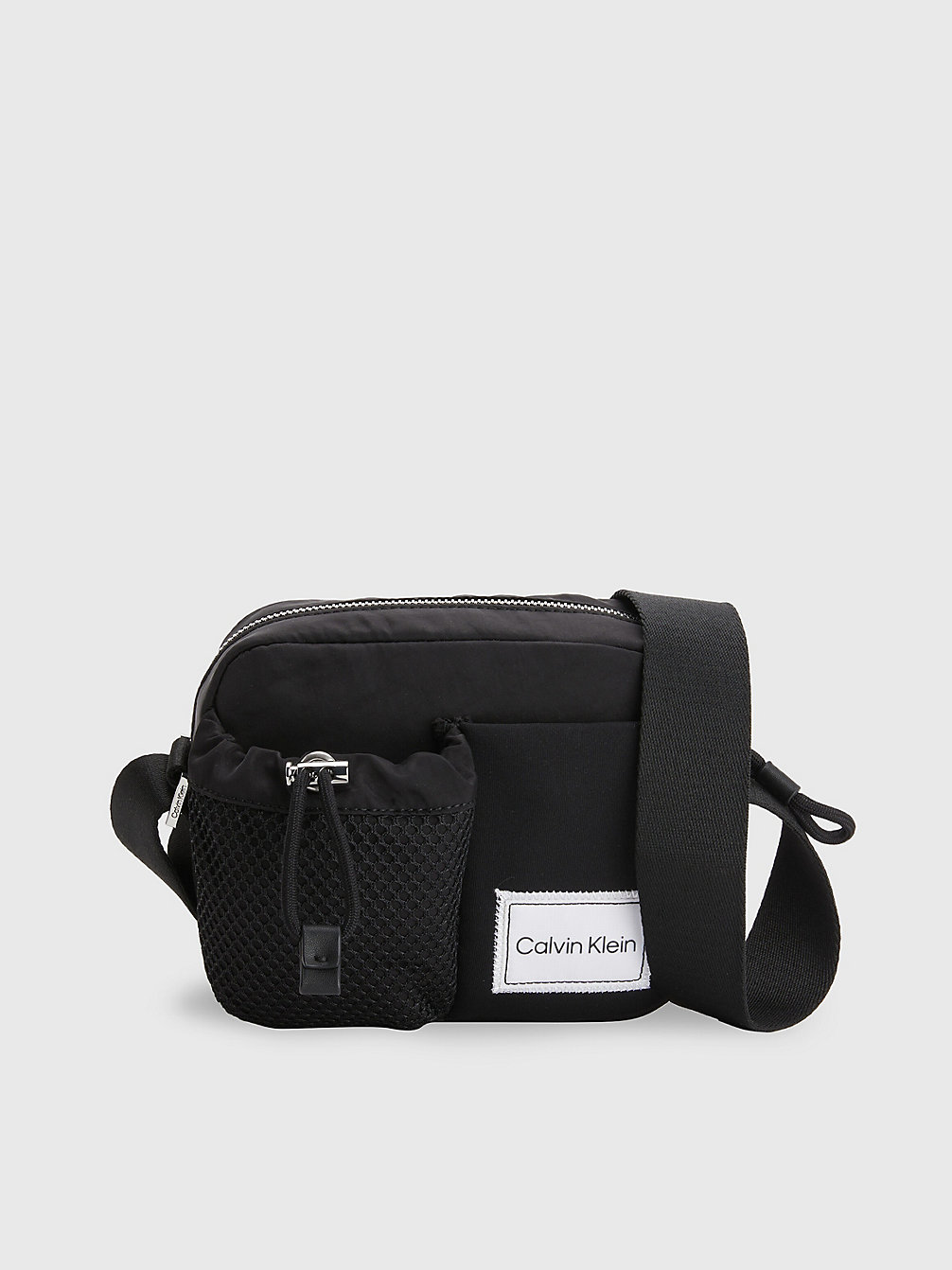 CK BLACK Recycled Nylon Crossbody Bag undefined men Calvin Klein