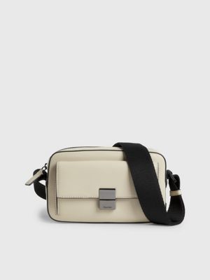 STONY BEIGE Recycled Crossbody Bag undefined men Calvin Klein