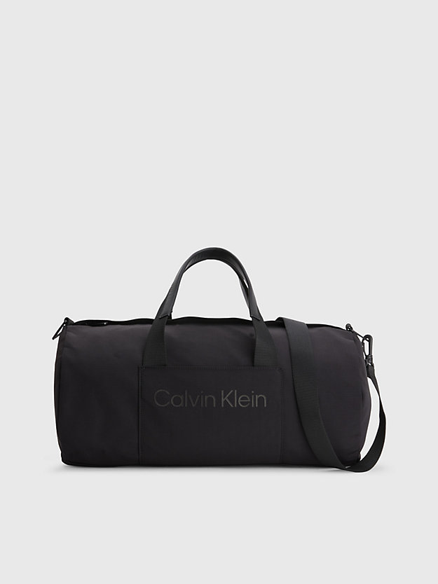 CK BLACK Recycled Duffle Bag for men CALVIN KLEIN